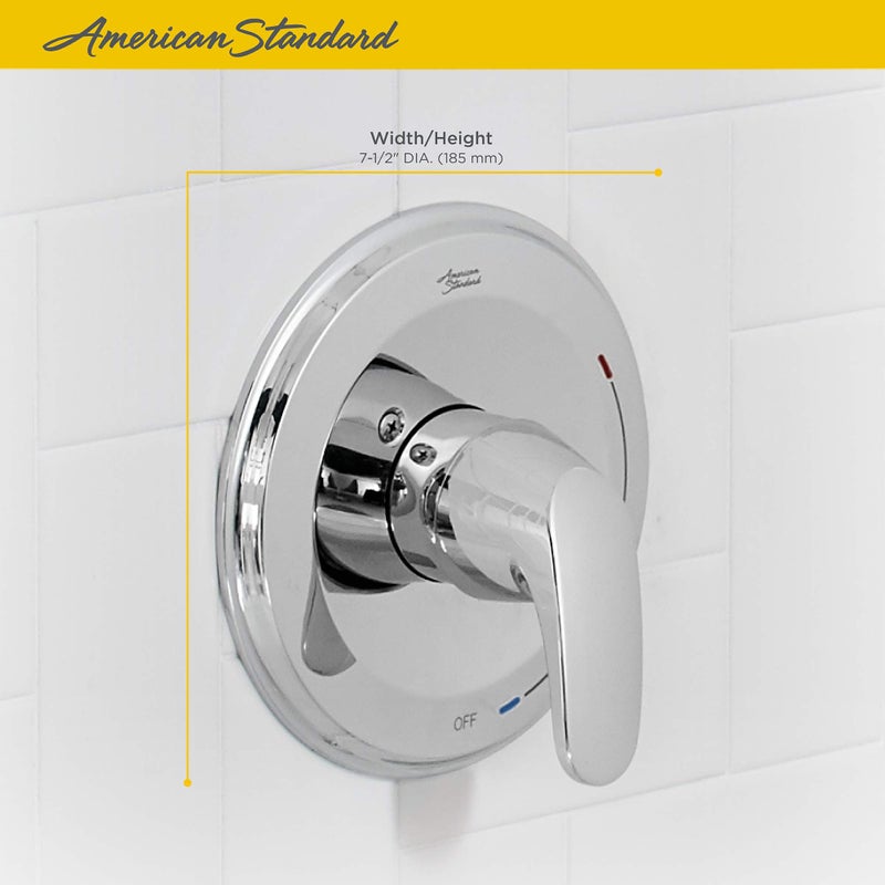 American Standard TU075500.002 Colony PRO Valve Only Trim Kit with Cartridge, Polished Chrome - Image 2